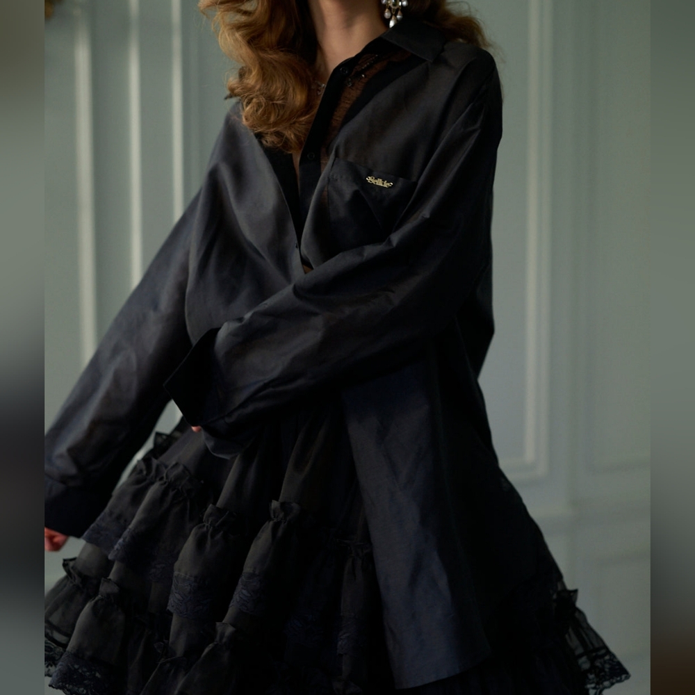 SOLD - NEW Selkie Raven Big Blouse - Picture 2 of 3